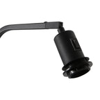 Vloerlamp Stang 4791ZW met zwart linnen kap