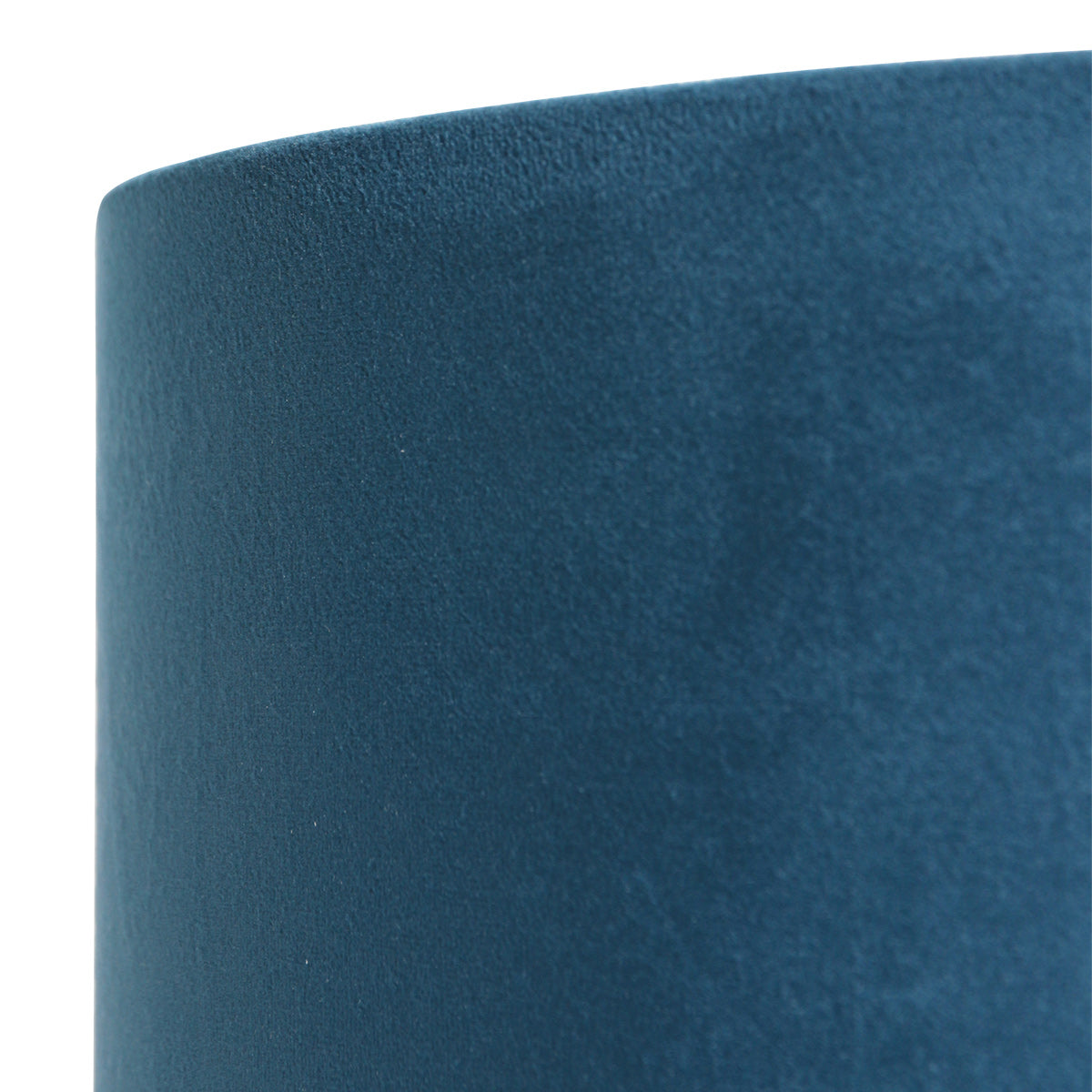 Tafellamp Stang 4812ZW met blauwe velours kap voor sfeerlicht