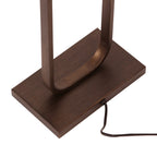 Tafellamp Stang 4815BR met gouden velours kap voor sfeerlicht