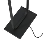 Vloerlamp Stang 4818ZW - zwart armatuur met bamboe kap