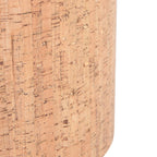 Vloerlamp Stang 4827BR - brons armatuur met beige kurk kap