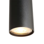 Zwarte hanglamp Bollique 4846ZW, 9-lichts design voor eettafel