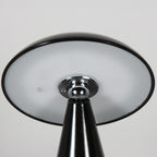 Tafellamp Mush 4856ZW - glanzende zwarte oplaadbare sfeerlamp