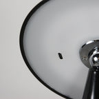 Tafellamp Mush 4856ZW - glanzende zwarte oplaadbare sfeerlamp