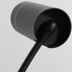 Zwarte wandlamp Downlume 4857ZW, flexibel GU10 spot design