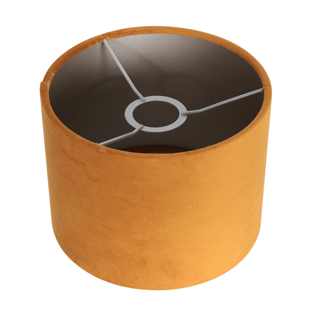 Wandlamp Stang 4870CA met gouden velours kap en leeslicht
