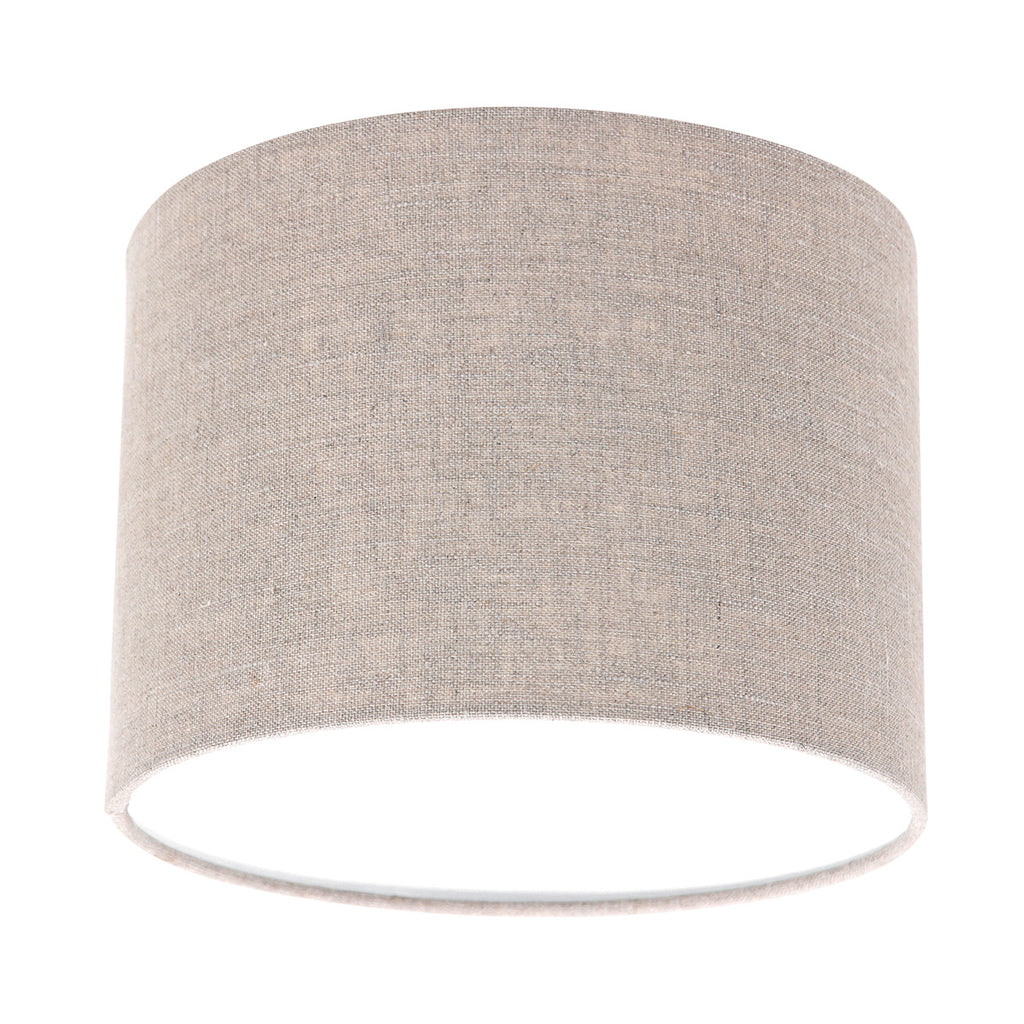 Wandlamp Stang 4892BR met grijze linnen kap en leeslicht