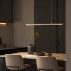 Hanglamp Bande 4906ST staalkleurige hanglamp met cable lift