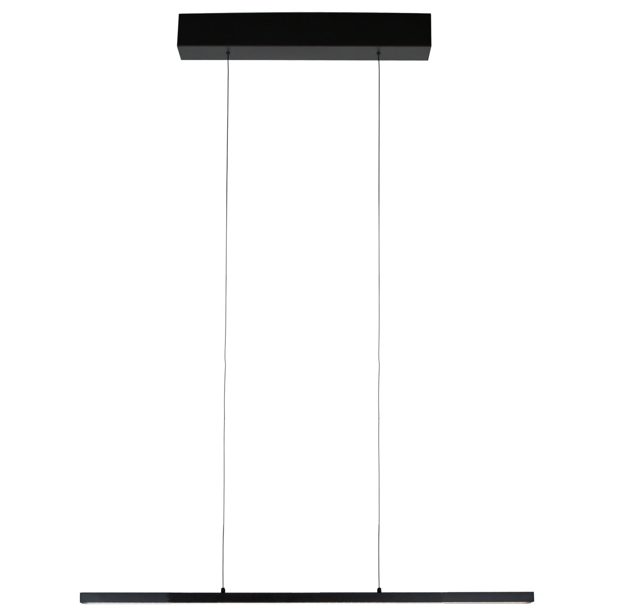 Hanglamp Bande 4906ZW zwarte hanglamp met cable lift 80cm breed