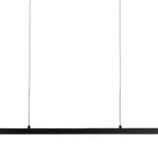 Hanglamp Bande 4906ZW zwarte hanglamp met cable lift 80cm breed