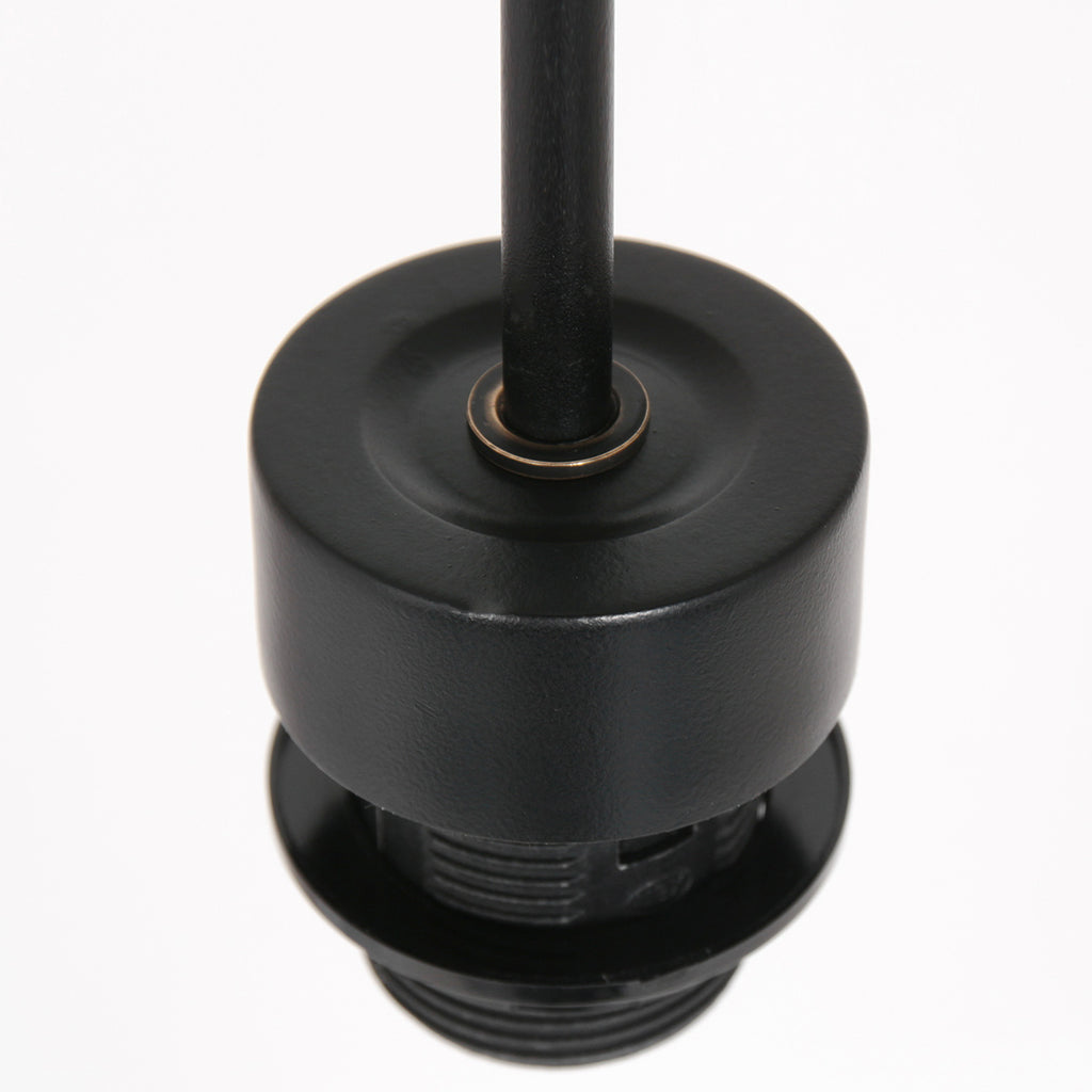 Hanglamp Globe Black 4913ZW zwart/goud Ø40 sfeervolle pendel