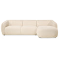 Hoekbank Laila - Stof Beige Rechts