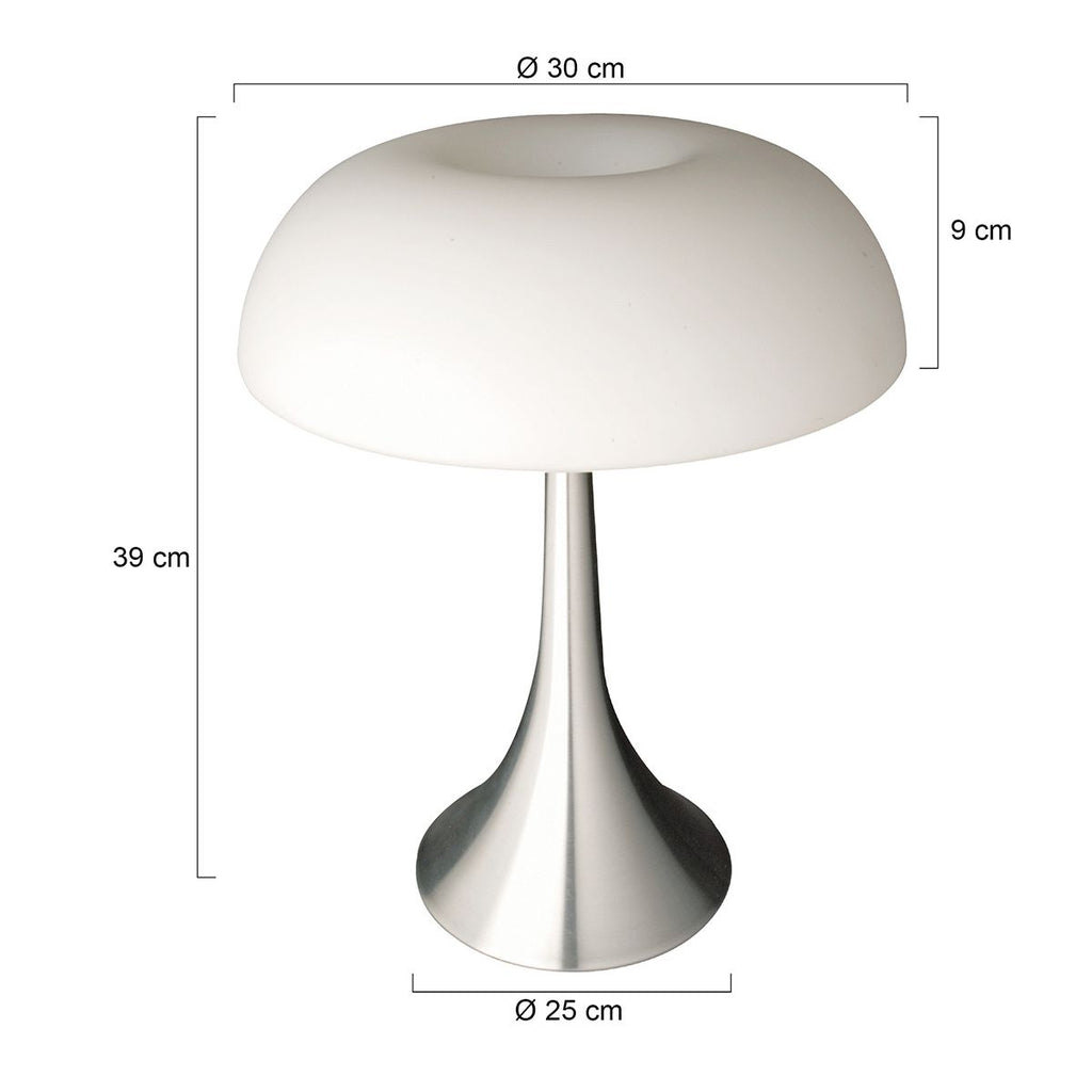 Tafellamp Ancilla 5557ST Staal