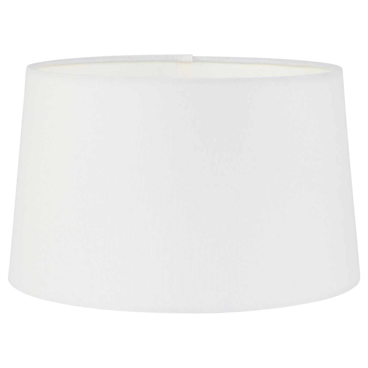 Staalkleurige vloerlamp Bella 5894ST met wit linnen kap