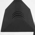 Zwarte vloerlamp Karl 5895ZW met dimmer en in hoogte verstelbaar