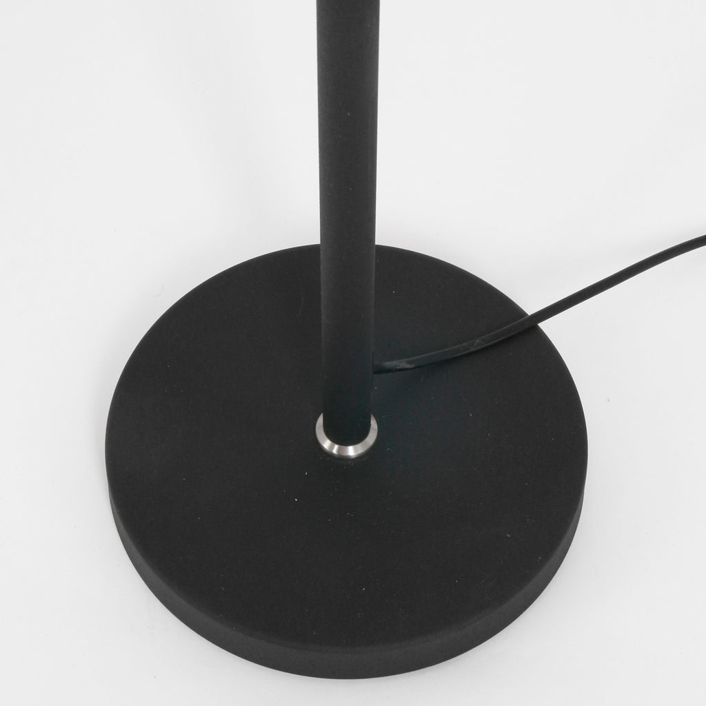 Zwarte vloerlamp Karl 5895ZW met dimmer en in hoogte verstelbaar