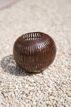 Kokosnoot kaarshouder - The Coconut Stripe - Dark