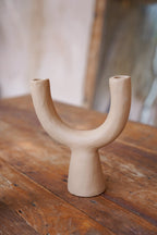 Bruine Kandelaar - Terracotta - The Pohon