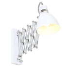 Wandlamp Spring 6290W wit met E27 fitting en draaidimmer