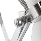 Wandlamp Spring 6290W wit met E27 fitting en draaidimmer