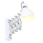 Wandlamp Spring 6290W wit met E27 fitting en draaidimmer