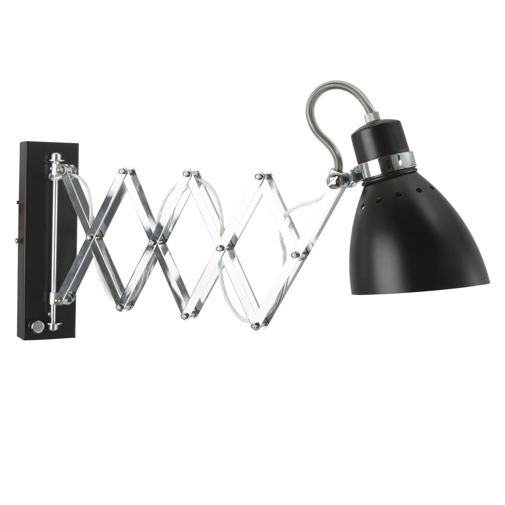 Wandlamp Spring 6290ZW Zwart