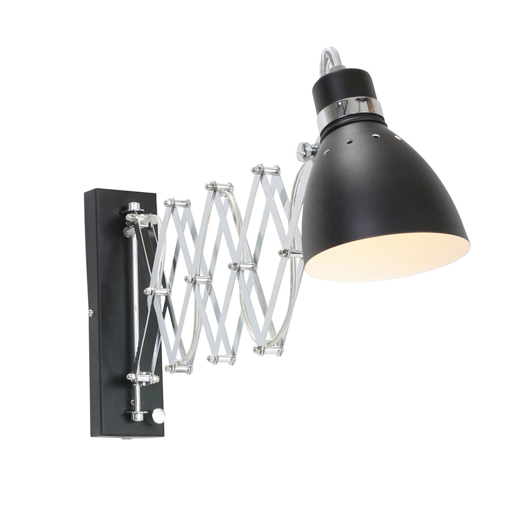 Wandlamp Spring 6290ZW Zwart