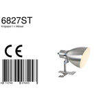 Knijpspot Spring 6827ST Staal