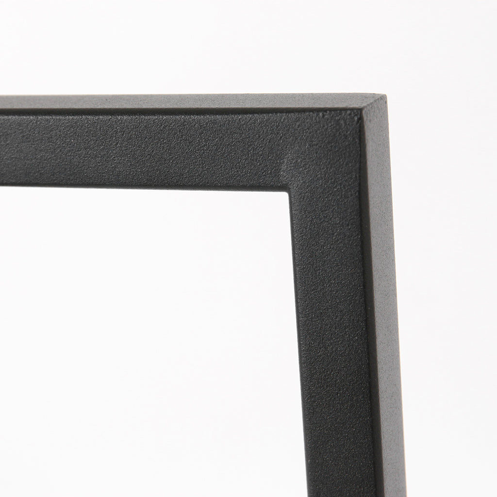 Zwarte tafellamp Stang 7123ZW met goud velours kap