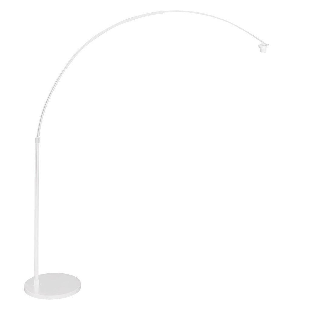 Vloerlamp Sparkled Light 7268W+K1066VS Wit-Fluweel Groen