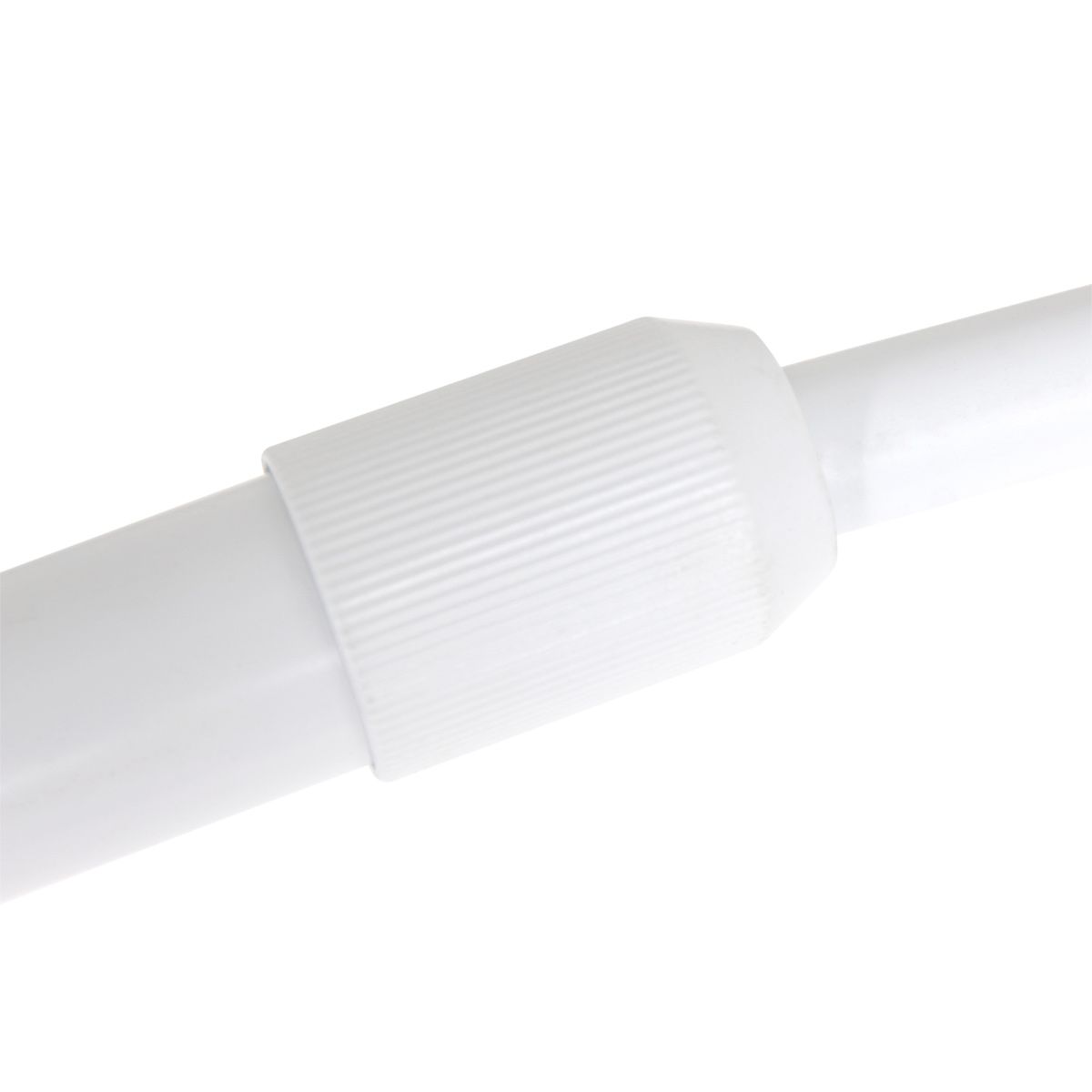 Vloerlamp Sparkled Light 7268W+K1066ZS Wit-Fluweel Blauw