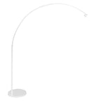 Vloerlamp Sparkled Light 7268W+K1066ZS Wit-Fluweel Blauw