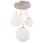 Plafondlamp Bollique 7376ST Staal