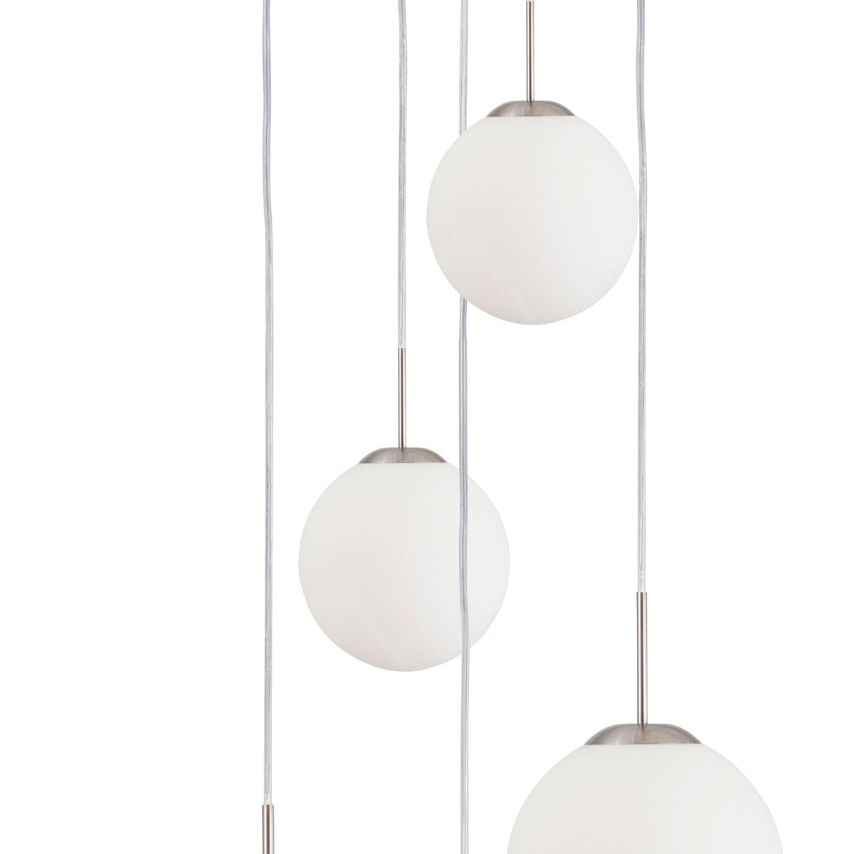 Plafondlamp Bollique 7376ST Staal
