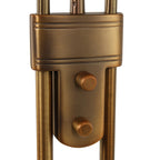 Vloerlamp Biron 7500BR Brons met twee dimmers 2700 Kelvin