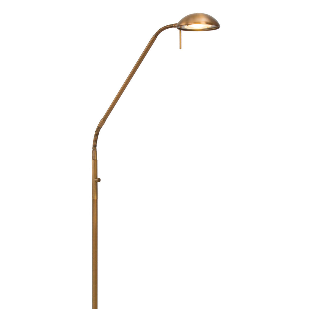 Vloerlamp Biron 1 lichts 7501BR Brons met dimmer 2700 Kelvin