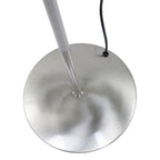 Vloerlamp Biron 1 lichts 7501ST Staal met dimmer 2700 Kelvin