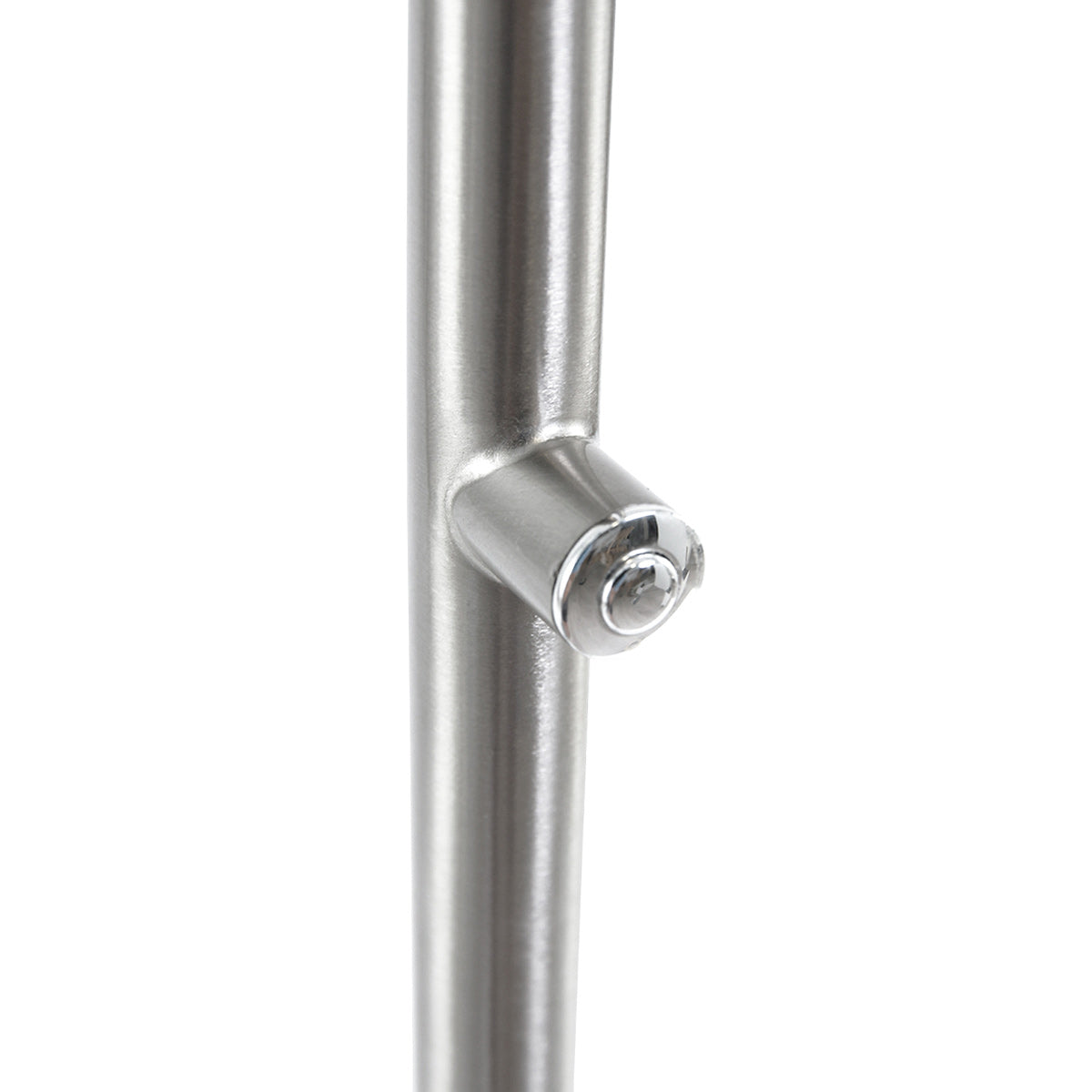 Vloerlamp Biron 1 lichts 7501ST Staal met dimmer 2700 Kelvin