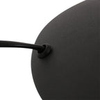 Vloerlamp Biron 1 lichts 7501ZW Zwart met dimmer 2700 Kelvin