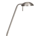Stalen tafellamp Biron 1 lichts 7502ST met draai dimmer 2700 Kelvin