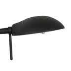 Zwarte tafellamp Biron 1 lichts 7502ZW met draai dimmer 2700 Kelvin
