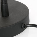 Zwarte tafellamp Biron 1 lichts 7502ZW met draai dimmer 2700 Kelvin