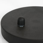 Zwarte tafellamp Biron 1 lichts 7502ZW met draai dimmer 2700 Kelvin