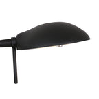 Zwarte tafellamp Biron 1 lichts 7502ZW met draai dimmer 2700 Kelvin