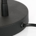 Zwarte tafellamp Biron 1 lichts 7502ZW met draai dimmer 2700 Kelvin