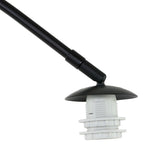Vloerlamp Sparkled Light 7268ZW+K2000HS Zwart-Bruin