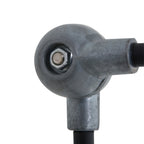 Wandlamp Davin 7656ZW Zwart met kleine fitting E14