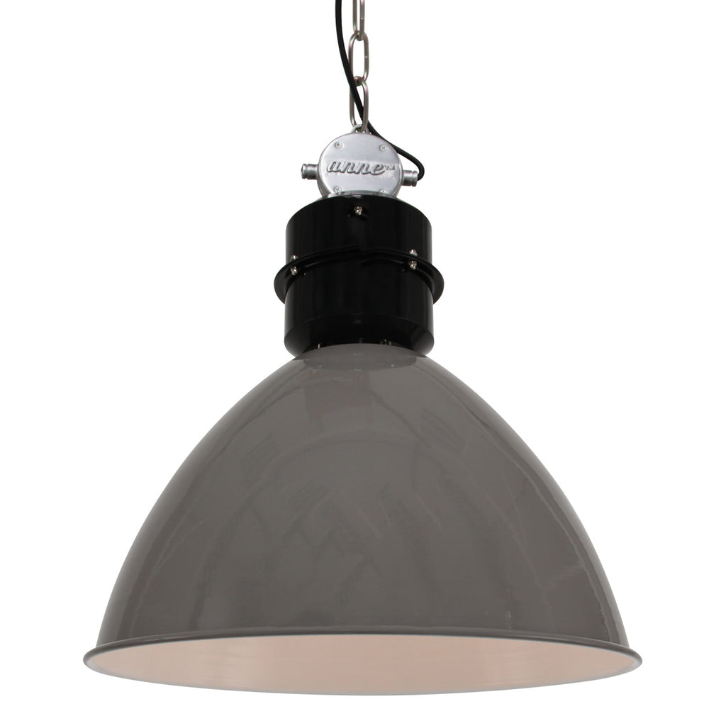 Industriële Grijze Hanglamp Frisk 7696GR – Robuust en Stijlvol