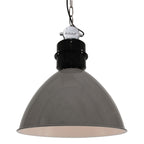Industriële Grijze Hanglamp Frisk 7696GR – Robuust en Stijlvol