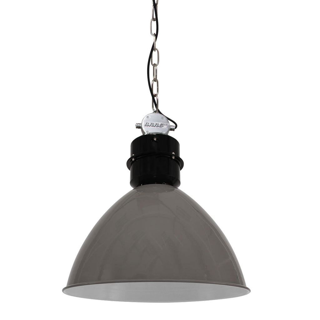 Industriële Grijze Hanglamp Frisk 7696GR – Robuust en Stijlvol
